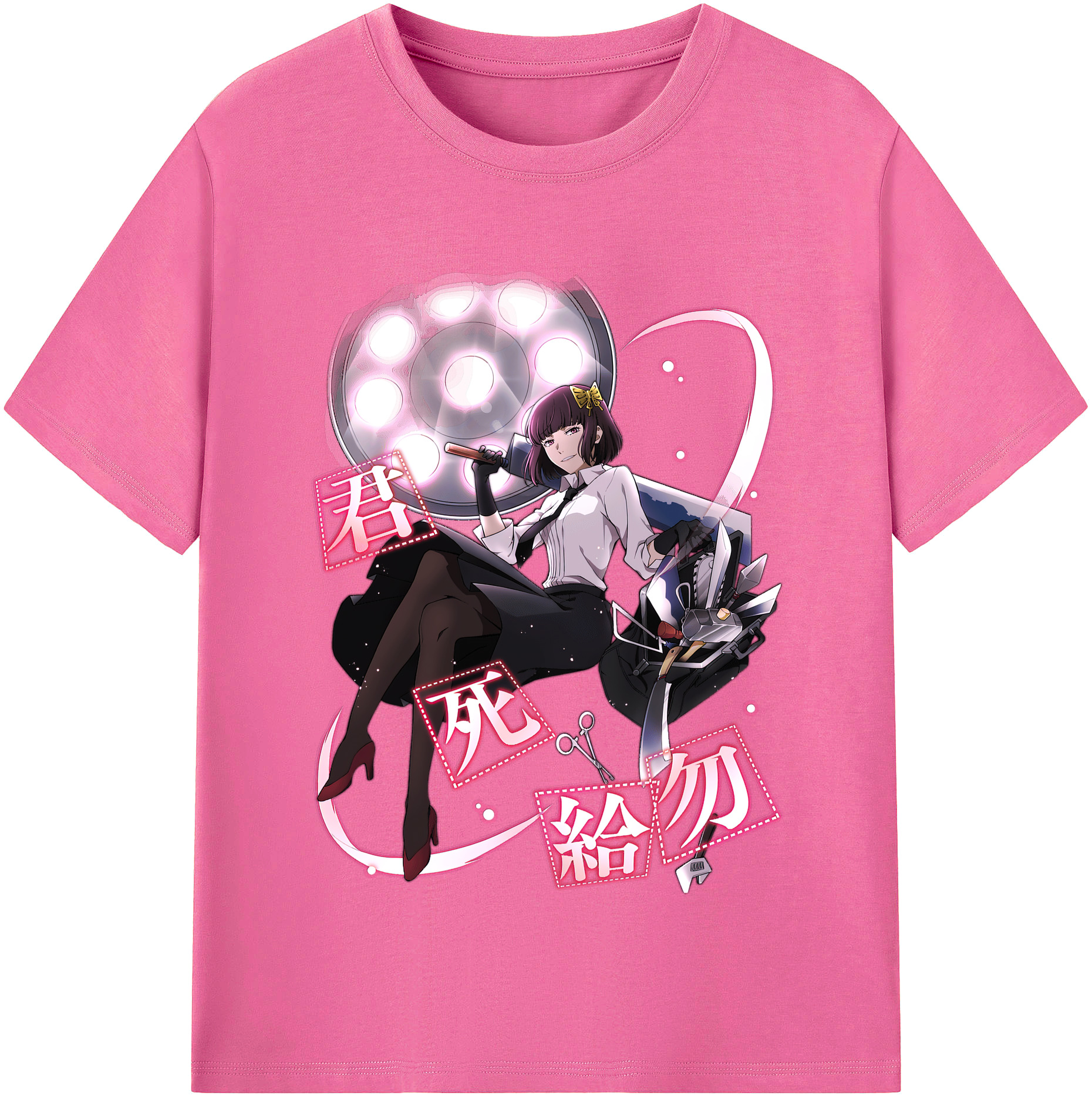 （画像用） 文豪ストレイドッグス Bungo Stray Dogs レディースカジュアルプリントTシャツ（綿100％）